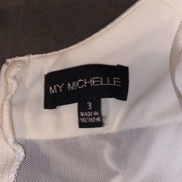 My Michelle pearl white homecoming dress - Picture 3 of 3